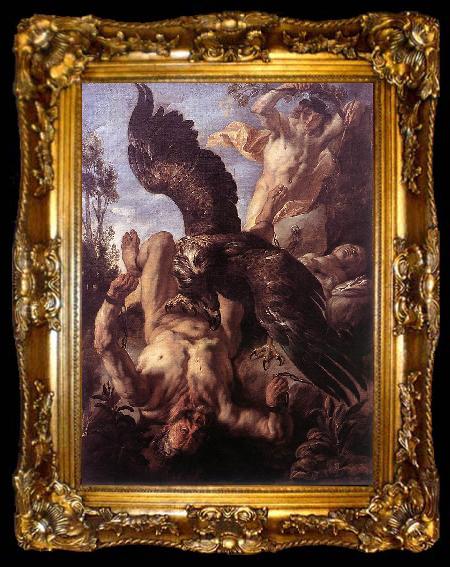 framed  JORDAENS, Jacob Prometheus Bound, ta009-2